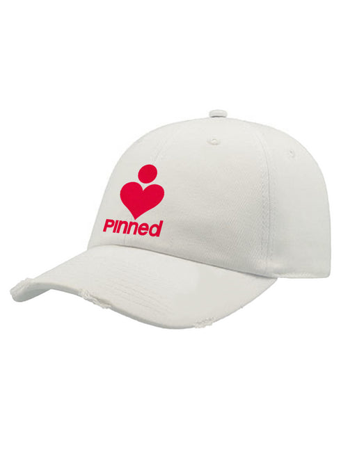 Cap PiNNED Red Velvet Destroyed